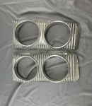 Pair 1966 Dodge-polara-monaco Headlight Bezel (lh) P.n. 2578303 (rh) 2578302. Fixed Price $40.00.