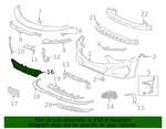 2021-2025 Acura Tlx Genuine Front Bumper Lower Grille Mesh Oem 71103-TGV-A00. Fixed Price $115.00.