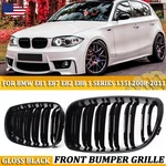 Gloss Black Front Kidney Double Grill For Bmw E81 E82 E87 E88 1-SERIES 2007-2013. Fixed Price $27.89.