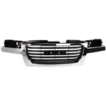 Grille For 2004-2012 Gmc Canyon Chrome Shell W/ Black Insert Plastic. Fixed Price $124.34.