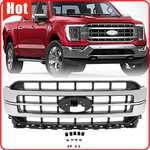 Ford F-150 F150 2021 2022 2023 Lariat Sport Front Bumper Grille Chrome. Fixed Price $114.00.