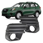 Fog Lights Bezel Covers 2022-2024 Subaru Forester Lamp Frames Left+right. Fixed Price $32.99.