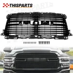 Front Bumper Grille W/ Trim For 2019-2024 Dodge Ram 2500 3500 Glossy Black. Fixed Price $249.84.