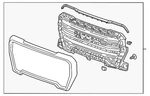 Genuine Gm Front Grille Kit 84508681. Fixed Price $787.70.