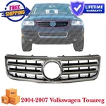 Chrome Grille For 2004-2007 Volkswagen Touareg Plastic New Front 7L6853651CB41. Fixed Price $258.90.