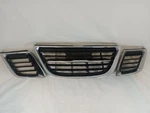 2005 2006 Saab 9-2X Front Bumper Grille Full Set Chrome Middle / Sides Oem. Fixed Price $165.00.
