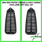 Oer Door Jamb Vent Grill Set 1968-1969 Pontiac Firebird And Chevrolet Camaro. Fixed Price $49.98.
