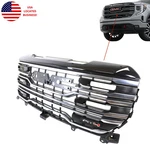 Front Bumper Upper Grille Insert AT4 Style For 2022- 2026 Gmc Sierra 1500. Fixed Price $299.81.