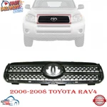 New Front Grille Assembly Black Plastic For 2006 2007 2008 Toyota RAV4 TO1200293. Fixed Price $62.06.
