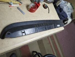 Studebaker 1312841 Splash Guard Front Grill To Bumper Nos Left 1956 Sedans Wagon. Fixed Price $49.99.