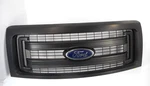 Ford F-150 Xl Hood Mounted Grille Black Textured Surround Oem 2013 2014. Fixed Price $250.24.