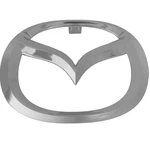Silver Chrome Front Grille Emblem Logo Badge For Mazda Upgrade Replacement Trim. Fixed Price $20.00.
