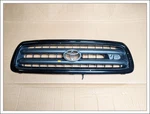 Grille Upper Black SR5 Fits 05-07 Sequoia V8 Oem Cosmetic Dents See Pics. Fixed Price $134.11.