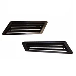Genuine Oem Set Of Left And Right Fender Emblem Grilles For Mercedes W463. Fixed Price $98.43.