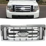 Ford F150 Xlt 09-14 Chrome Front Upper Bumper Grille FO1200511. Fixed Price $108.29.