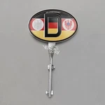 Vw Volkswagen Beetle Bug Brandenberg Sign Deutschland Euro Late Bumper. Fixed Price $80.00.