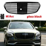 Black Grille W/acc For 2021-2024 Mercedes Benz W223 S500 S550 S580 S680 Maybach. Fixed Price $169.00.