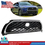 Fit For 2022 2023 2024 Toyota Corolla Cross Front Upper Grille W/chrome Trim. Fixed Price $70.99.