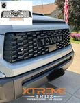 Fits 2014-2021 Toyota Tundra Trd Pro Style Mesh Grille Black W/ Lettering. Fixed Price $279.99.