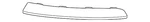 Genuine Volkswagen Upper Grille 57N-853-655-B-BUS. Fixed Price $35.33.