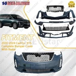 Complete Bumper Cover Grille Assembly With Radar Fits 2020-24 Cadillac XT6. Fixed Price $750.95.