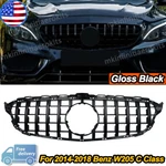 For Mercedes Benz W205 C205 C250 C300 C43 Gt Style Front Bumper Grille. Fixed Price $1184.89.