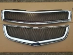 2PC Set 2009-2012 Chevy Traverse Front Bumper Cover Upper & Lower Grille Pair. Fixed Price $209.40.