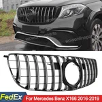 Front Radiator Grille Gt Style For Mercedes X166 GLS500 2016-2019 Chrome+black. Fixed Price $88.99.