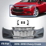 Primed Front Bumper Cover Assembly Grille Kit For 2016-2018 Chevy Cruze. Fixed Price $205.00.