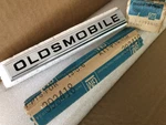 Nos 1966 Oldsmobile Starfire Lh Grill Emblem Nameplate 393418 391597 B-body. Fixed Price $145.00.