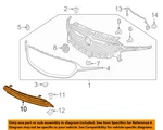 Gm Oem 18-21 Enclave Front Bumper Grille Components-lower 84323664. Fixed Price $304.16.