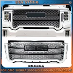 For 2020-2023 Gmc Sierra 2500HD 3500HD Front Upper Grille Summit White Chrome. Fixed Price $339.99.
