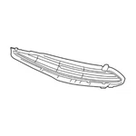 Genuine 86561D2600 Front Bumper Grille Left Side (fits: 2020 2022 Genesis G90). Fixed Price $187.65.