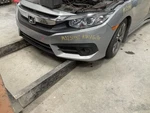 Driver Grille Lower Ends Coupe With Fog Lamps Fits 16-18 Civic 5294275. Fixed Price $245.00.