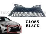 Fits 2018-2020 Toyota Camry Xse Front Bumper Lower Grille Mesh Gloss Black. Fixed Price $79.11.