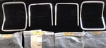 1969 Amc Rebel Nos Headlight Bezel Chrome Moldings Set Left & Right. Fixed Price $80.00.