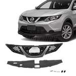 Front Upper Black / Chrome Grille Fit 2017 2018 Nissan Rogue Sport 623106MD0A. Fixed Price $71.69.