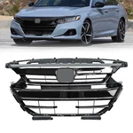 3PCS Front Bumper Upper& Lower Grille W/ Grey For 2021-2023 Honda Accord. Fixed Price $142.49.