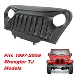 Matte Black Gladiator Front Grille W/ Mesh For 1997-2006 Jeep Wrangler Tj. Fixed Price $148.99.