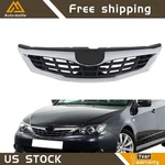 Front Upper Grille Gloss Black+chrome For Subaru Impreza 2008-2009 91121FG011. Fixed Price $39.85.