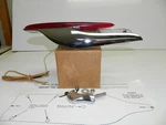 Nos Dart Sonic Flight Hood Ornament, Red Light, Rat Rod Street Modified Ford. Fixed Price $350.00.