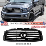For 2018-2022 Toyota Sequoia Trd Sport Magnetic Gray Front Bumper Grille. Fixed Price $189.99.