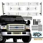 Fits 2005-07 Ford F-250/F-350 Super Duty Billet Grille Upper Lower Bumper. Fixed Price $199.99.