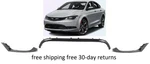 Fog Lamp Bumper Trims For Chrysler 200 2015-2017 Molding Black. Fixed Price $193.33.