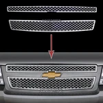 Chevy Tahoe Suburban Avalanche Chrome Snap On Grille Overlay Covers Insert. Fixed Price $99.99.