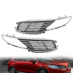 Front Bumper Upper Grille Right & Left Fit For 2013-2016 Lincoln Mkz. Fixed Price $264.57.