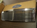 Nos Oem Ford 1980 1981 Ltd Crown Victoria Chrome Grille. Fixed Price $169.00.