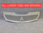 Broken Tabs 2009 - 2012 Mitsubishi Galant Upper Center Mesh Grille W/ Emblem. Fixed Price $89.99.