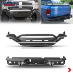 Led Front Bumper W/bull Bar+rear W/2*D-RINGS For 2013-2018 Dodge Ram 1500. Fixed Price $792.98.