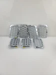 2017 2018 Fits Jeep Grand Cherokee Grille Trim Oem 5ZV06TRMAA Set Of. Fixed Price $193.73.